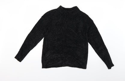 TU Womens Black   Pullover Jumper Size 10
