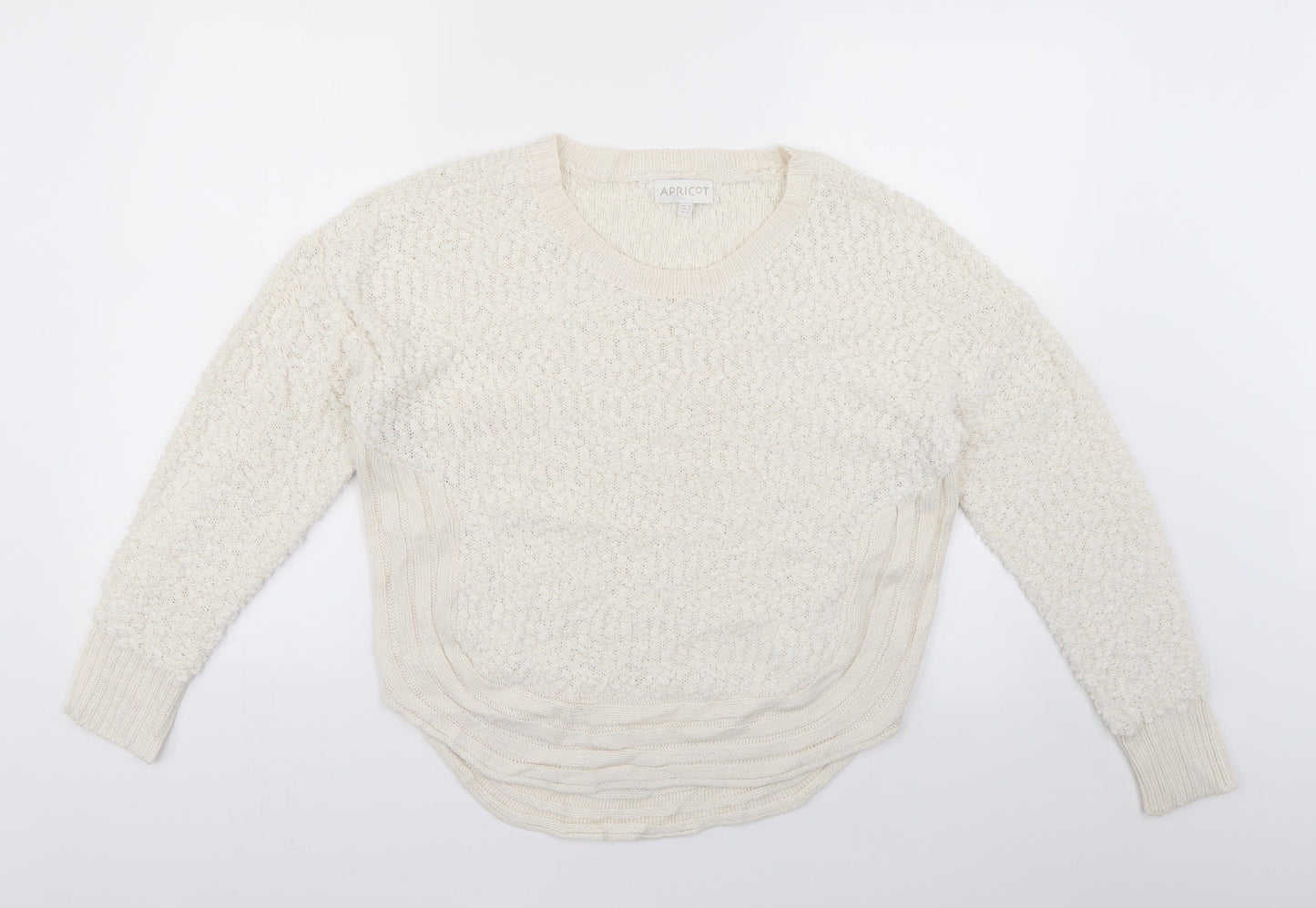 Apricot Womens Beige   Pullover Jumper Size 10