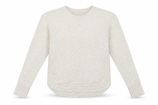 Womens UK Size 10 Apricot Beige Pullover Jumper