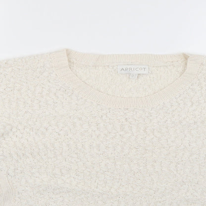 Apricot Womens Beige   Pullover Jumper Size 10