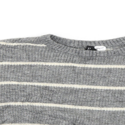 Womens UK Size M H&M Grey Pullover Jumper