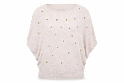 Womens UK Size S sweewe Pink Pullover Jumper