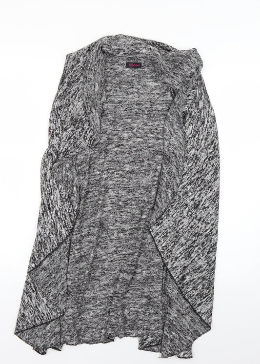 stylewise Womens Grey   Cape Jumper Size S