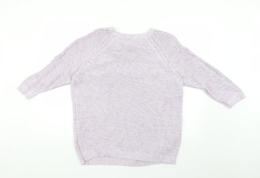 Womens UK Size 18 BHS Purple Pullover Jumper