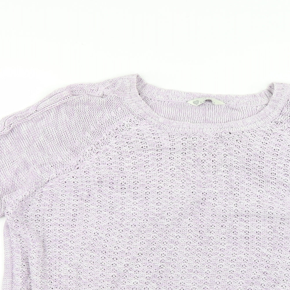 Womens UK Size 18 BHS Purple Pullover Jumper