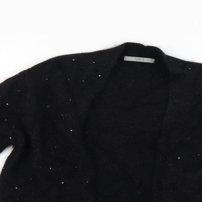 Womens UK Size 14 Marks and Spencer Black Cape Jumper