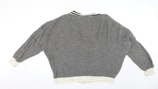 Womens UK Size M Cooperative Beige Cape Jumper