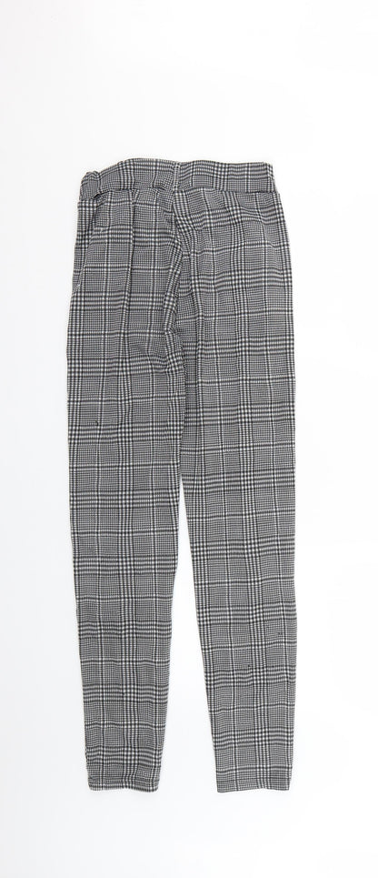 Preworn Womens Multicoloured Check  Trousers  Size L L26 in