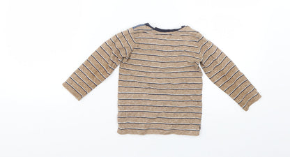 Matalan Baby Multicoloured Striped   Polo Size 12-18 Months