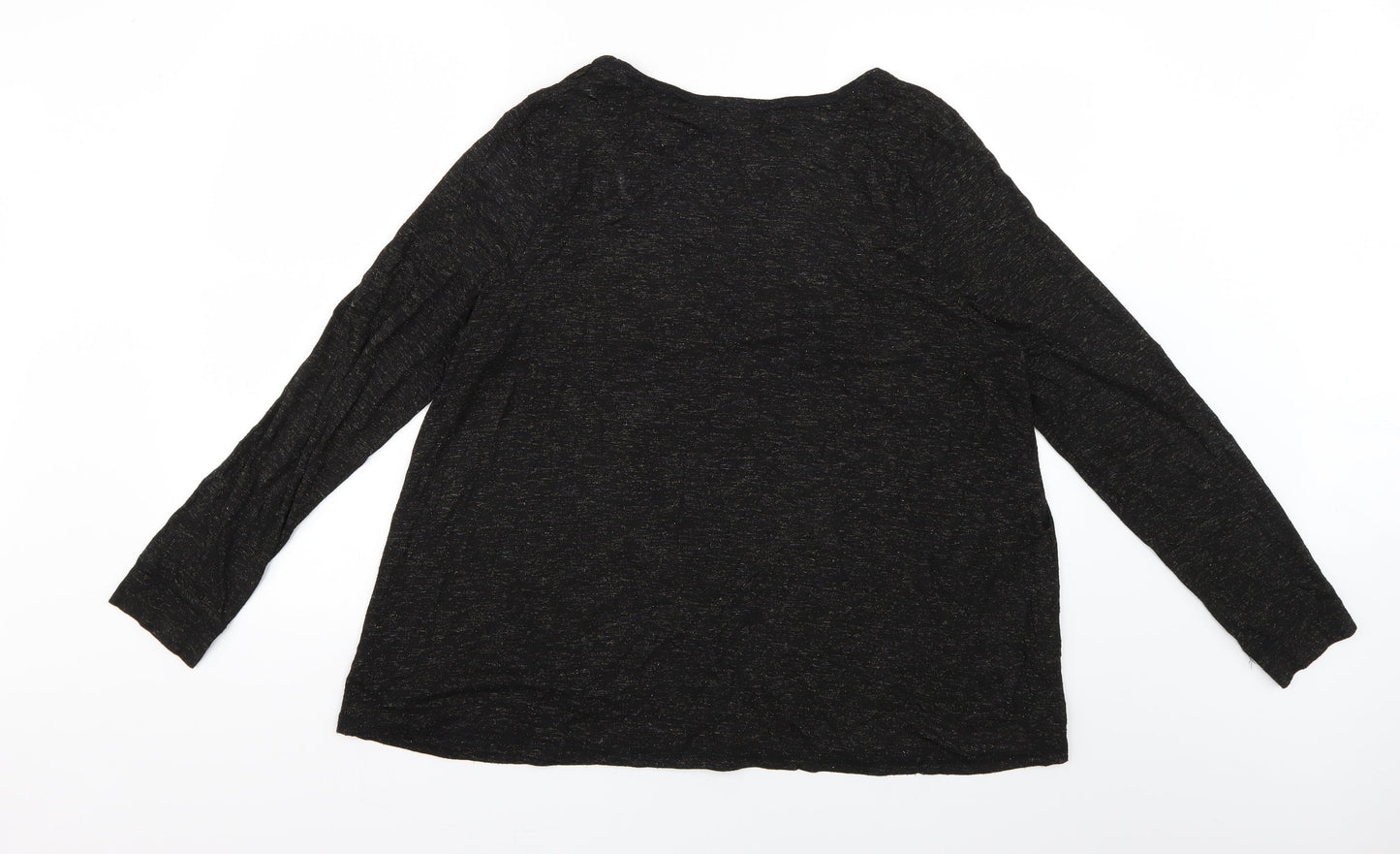 Womens UK Size 18 NEXT Black Basic Blouse