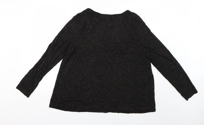 Womens UK Size 18 NEXT Black Basic Blouse