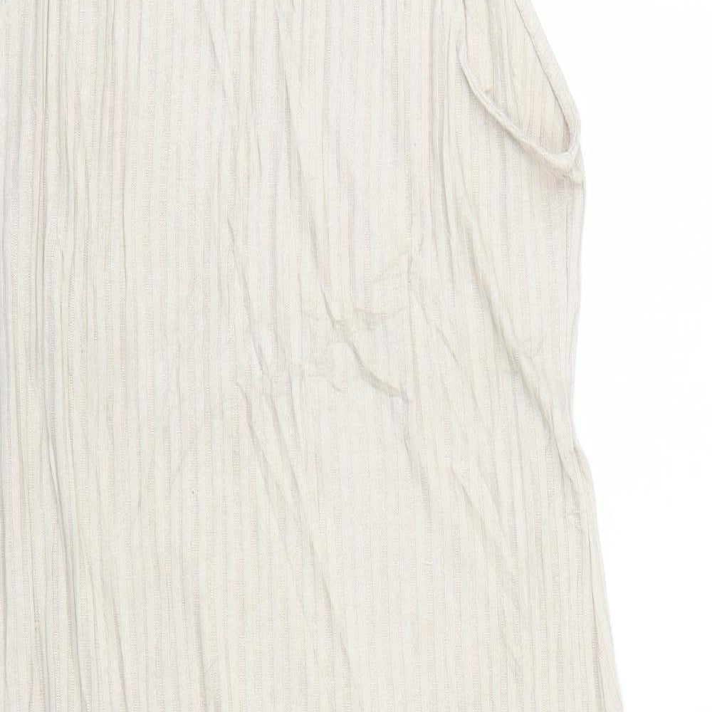 H&M Womens Beige   Bodycon  Size L