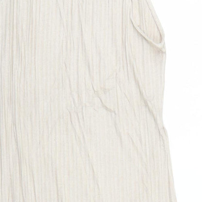H&M Womens Beige   Bodycon  Size L