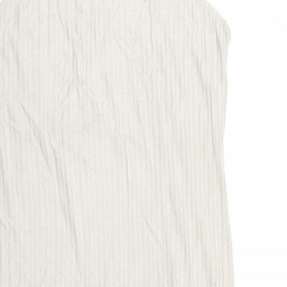H&M Womens Beige   Bodycon  Size L