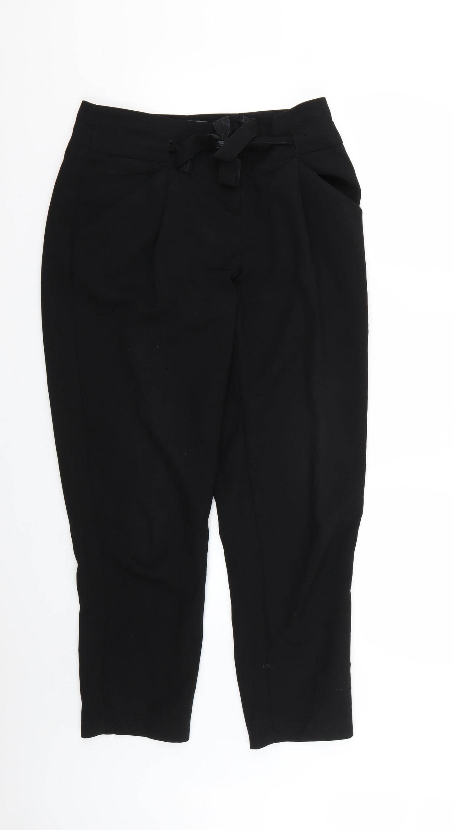 Womens UK Size 10 Atmosphere Regular Fit  Black Trousers