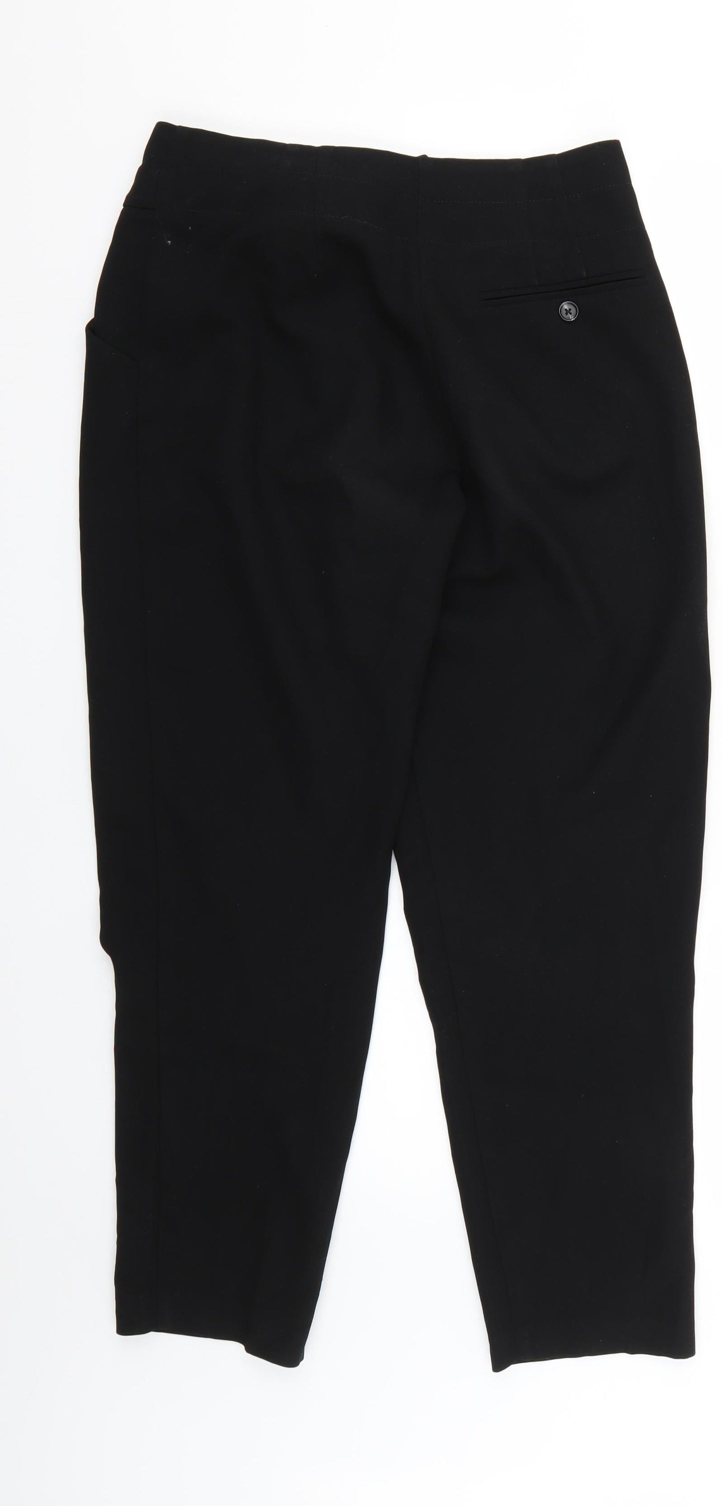 Womens UK Size 10 Atmosphere Regular Fit  Black Trousers