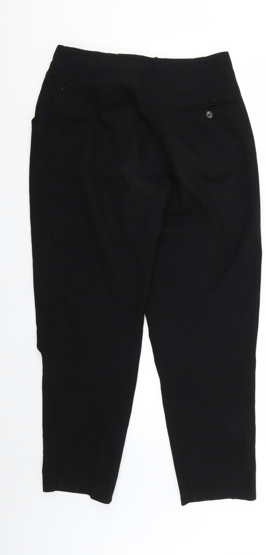 Womens UK Size 10 Atmosphere Regular Fit  Black Trousers