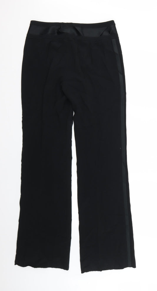Womens UK Size 10 Linea Regular Fit  Black Trousers
