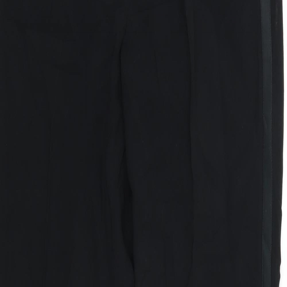 Womens UK Size 10 Linea Regular Fit  Black Trousers