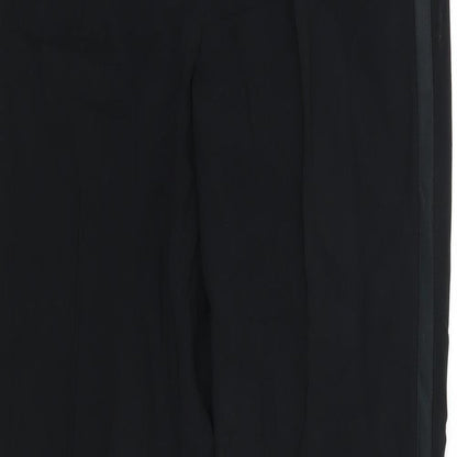 Womens UK Size 10 Linea Regular Fit  Black Trousers