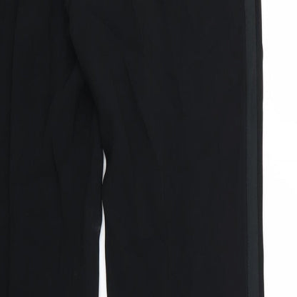 Womens UK Size 10 Linea Regular Fit  Black Trousers