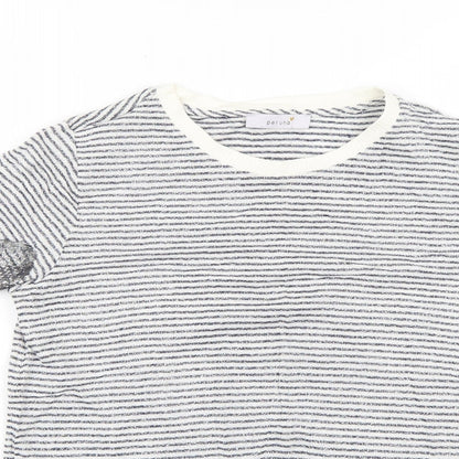 Womens UK Size 10 marks Multicoloured Basic Blouse