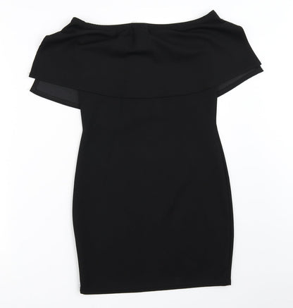 PRETTYLITTLETHING Womens Black   Bodycon  Size 10