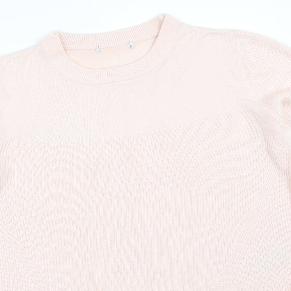 Womens UK Size 10 Marks and Spencer Pink Pullover Jumper