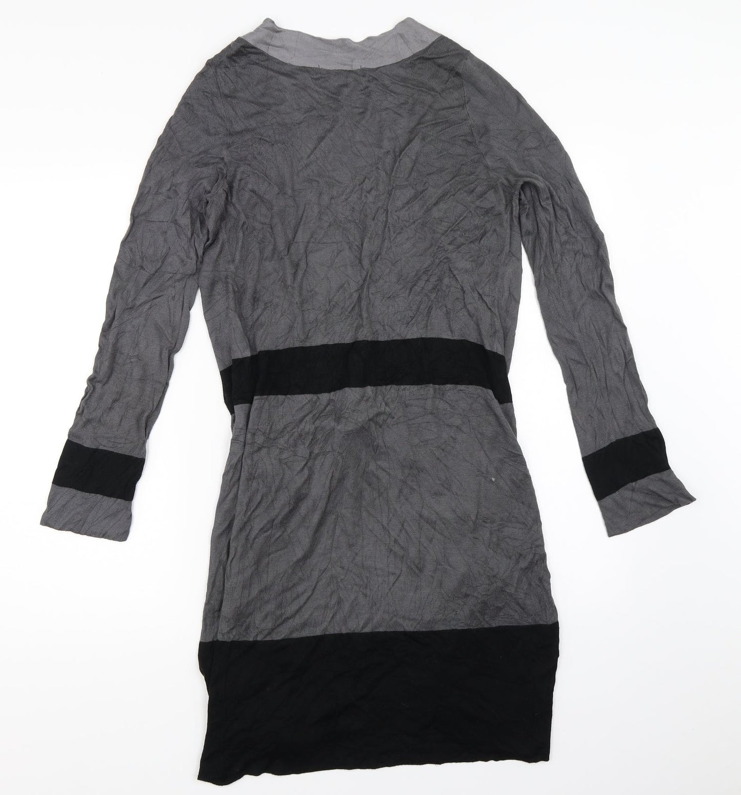 Womens UK Size 8 Marks and Spencer Grey Cardigan Jumper