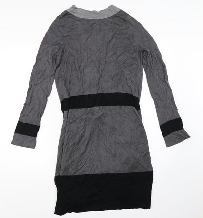Womens UK Size 8 Marks and Spencer Grey Cardigan Jumper