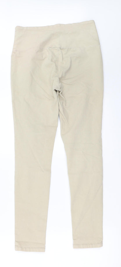 Womens UK Size 28 in Preworn Regular Fit  Beige Trousers
