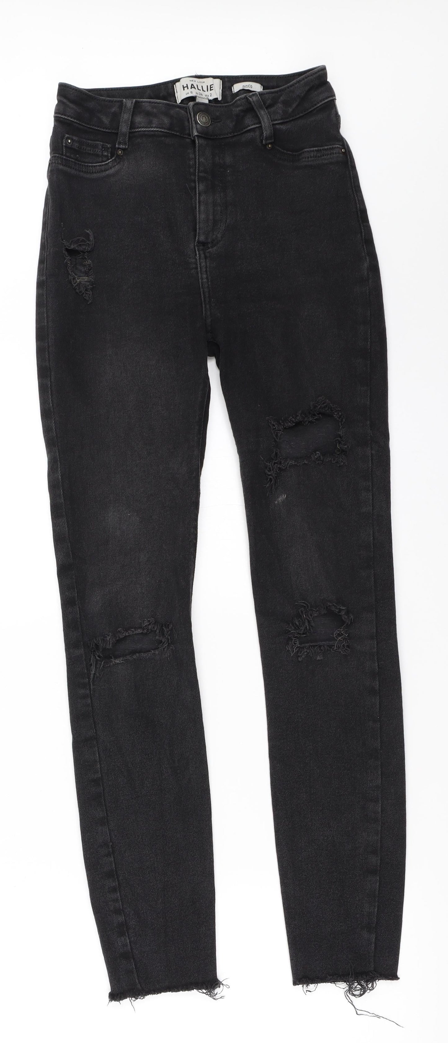 New Look Womens Black   Skinny Jeans Size 6 L27.5 in