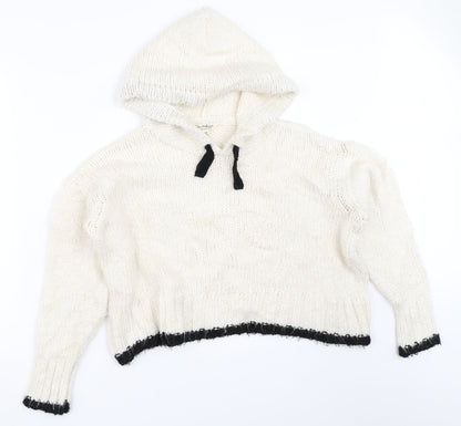 Miss Selfridge Womens Ivory   Pullover Jumper Size 6