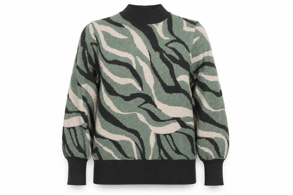 Womens UK Size M Marks and Spencer Green Pullover Jumper