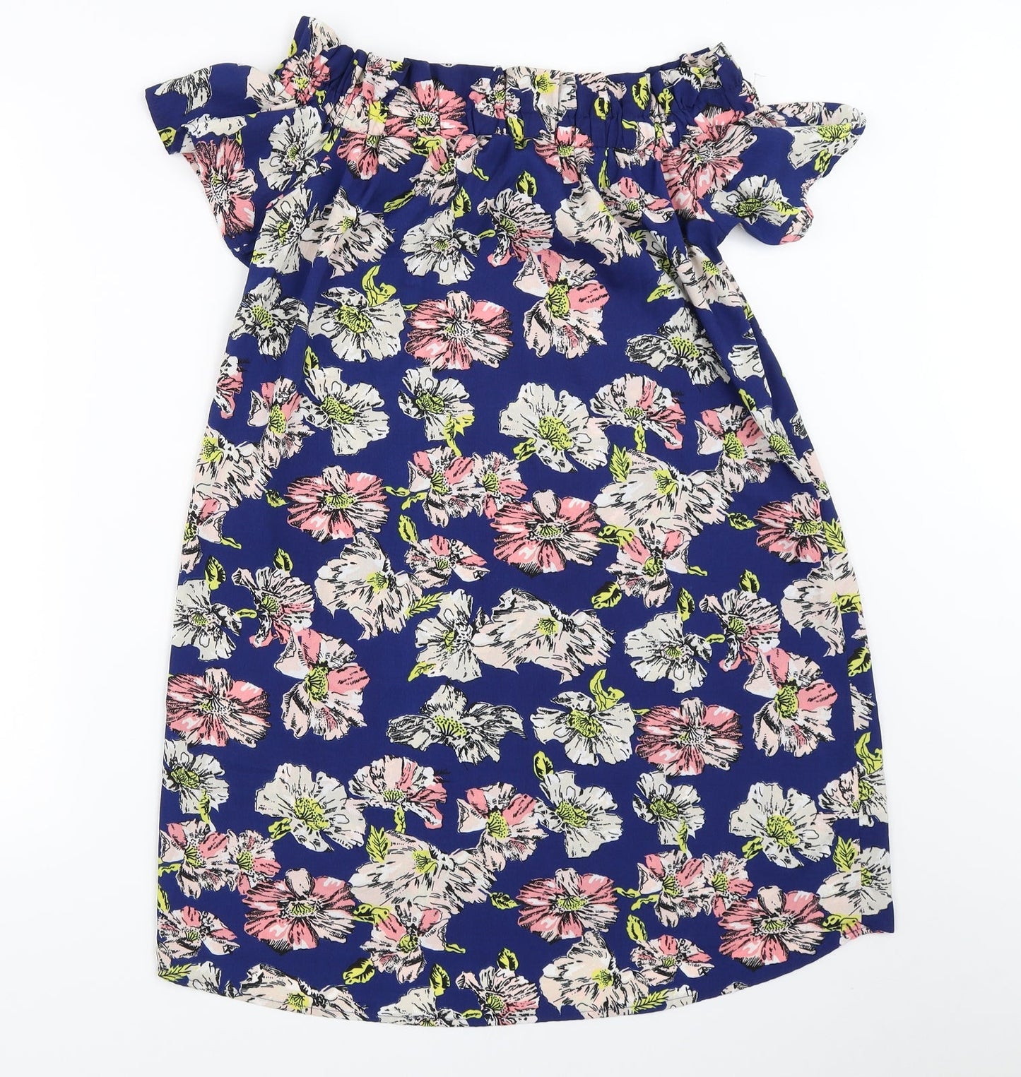 Atmosphere Womens Blue Floral  Shift  Size 10