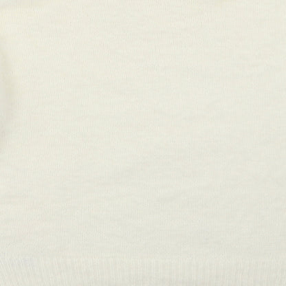 Womens UK Size S New Look Ivory Pullover Jumper