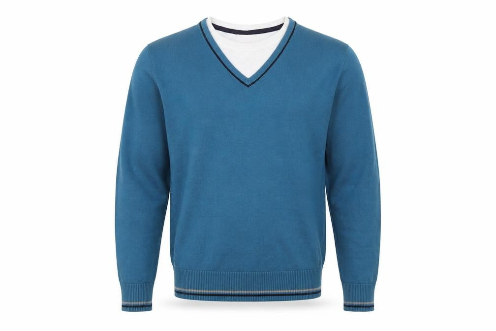 Mens UK Size S Burton Blue Pullover Jumper