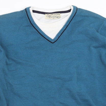 Burton Mens Blue   Pullover Jumper Size S