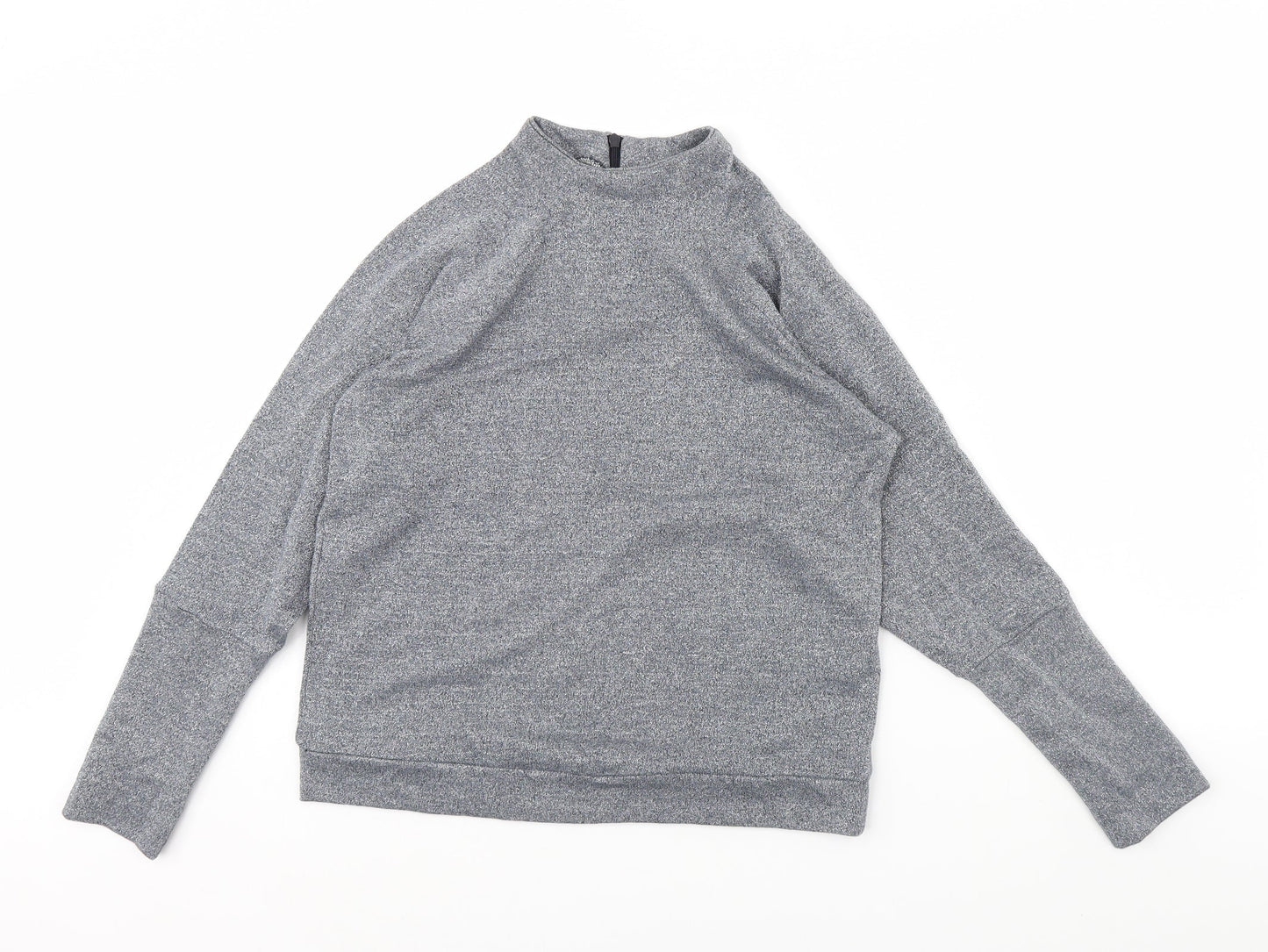 Womens UK Size M Jaqueline de Yong Silver Pullover Jumper