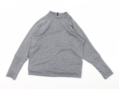 Womens UK Size M Jaqueline de Yong Silver Pullover Jumper