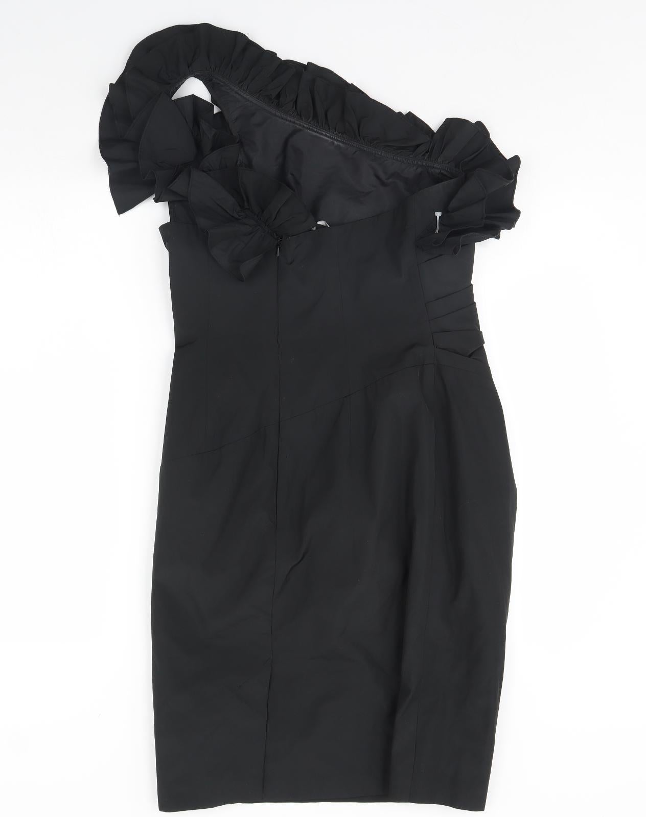 Red Herring Womens Black   Bodycon  Size 10