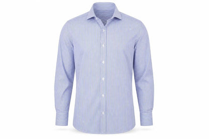 Mens UK Collar Size 36 T.m Jewin Smart Blue  Dress Shirt