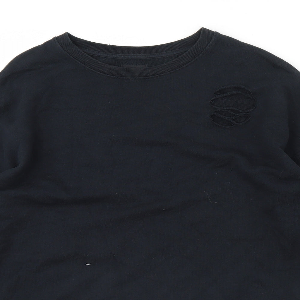 River Island Mens Blue   Pullover Jumper Size S