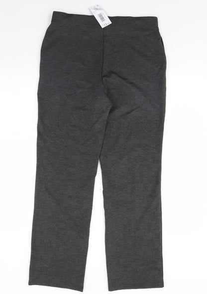 Womens UK Size 12 Papaya Regular Fit  Grey Trousers