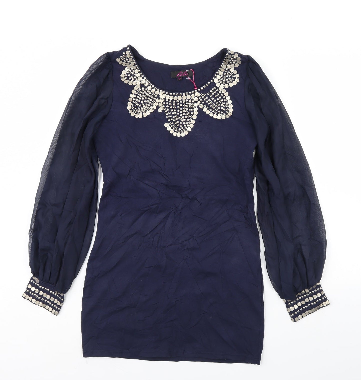 Lila Womens Blue   Mini  Size 12