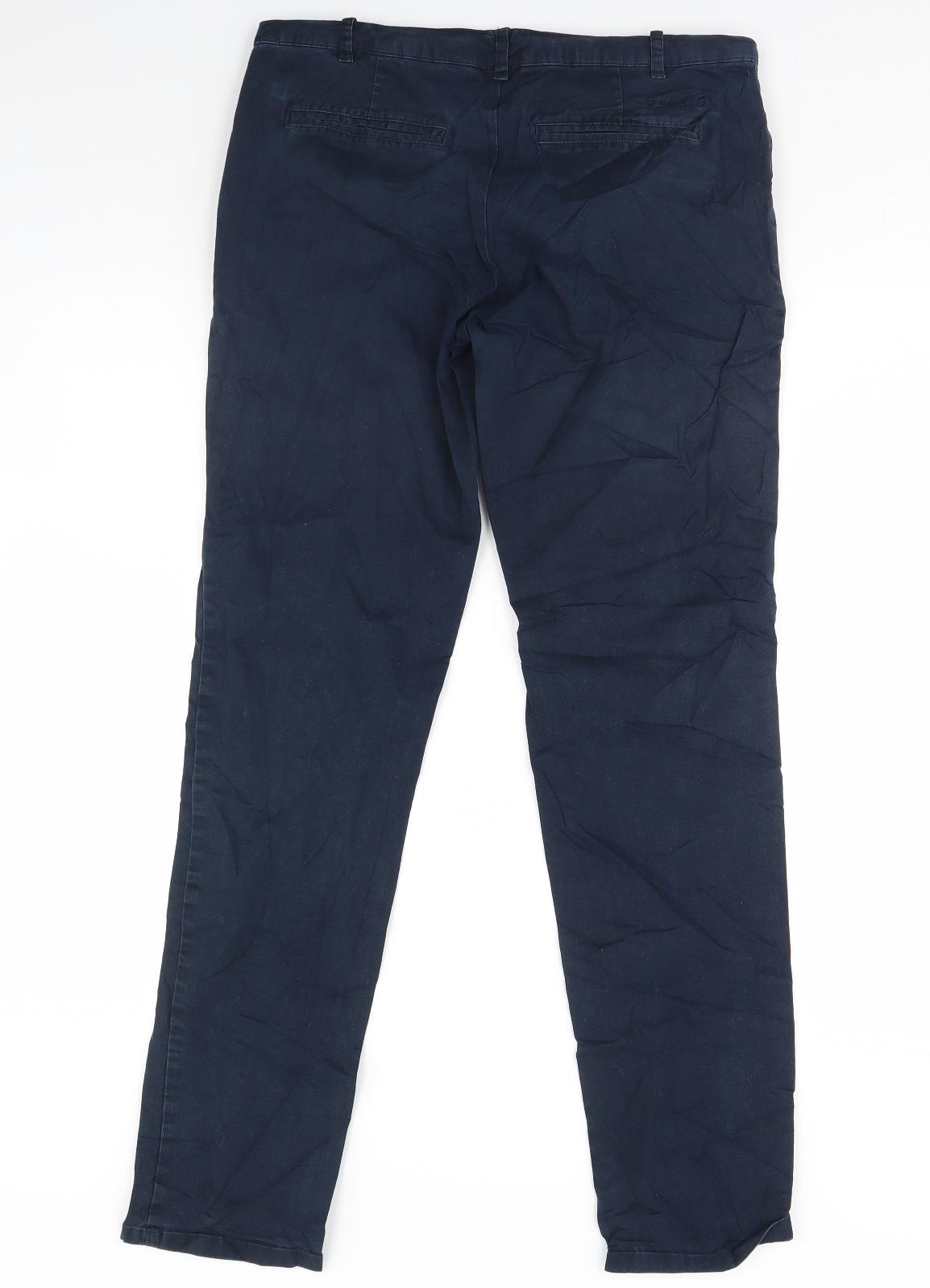 DECATHLON Womens Blue   Straight Jeans Size 12 L29 in
