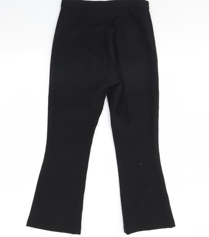 Los Angeles Atelier  Womens Black   Trousers  Size 12 L31 in