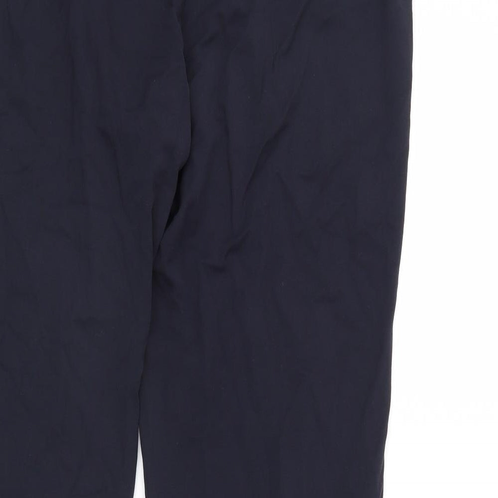 Womens UK Size 16 m&s Regular Fit  Blue Trousers