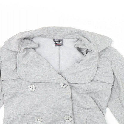 Megi Womens Grey   Jacket  Size L
