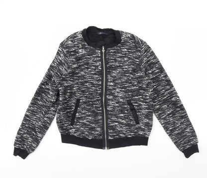 Womens UK Size 14 M&S Black Jacket